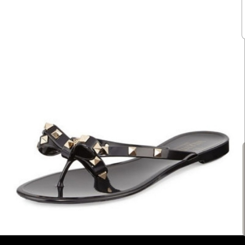 Valentino "ROCKSYUD" flip flops.  RIGHT
